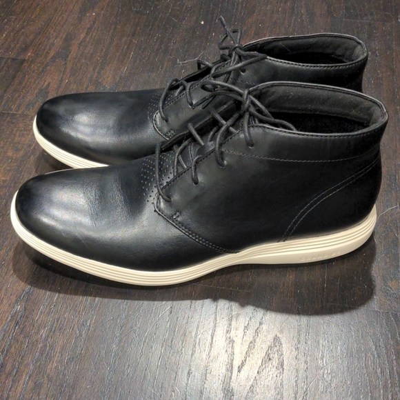 NWOT Men's Cole Haan Leather Boot - Picture 2 of 6
